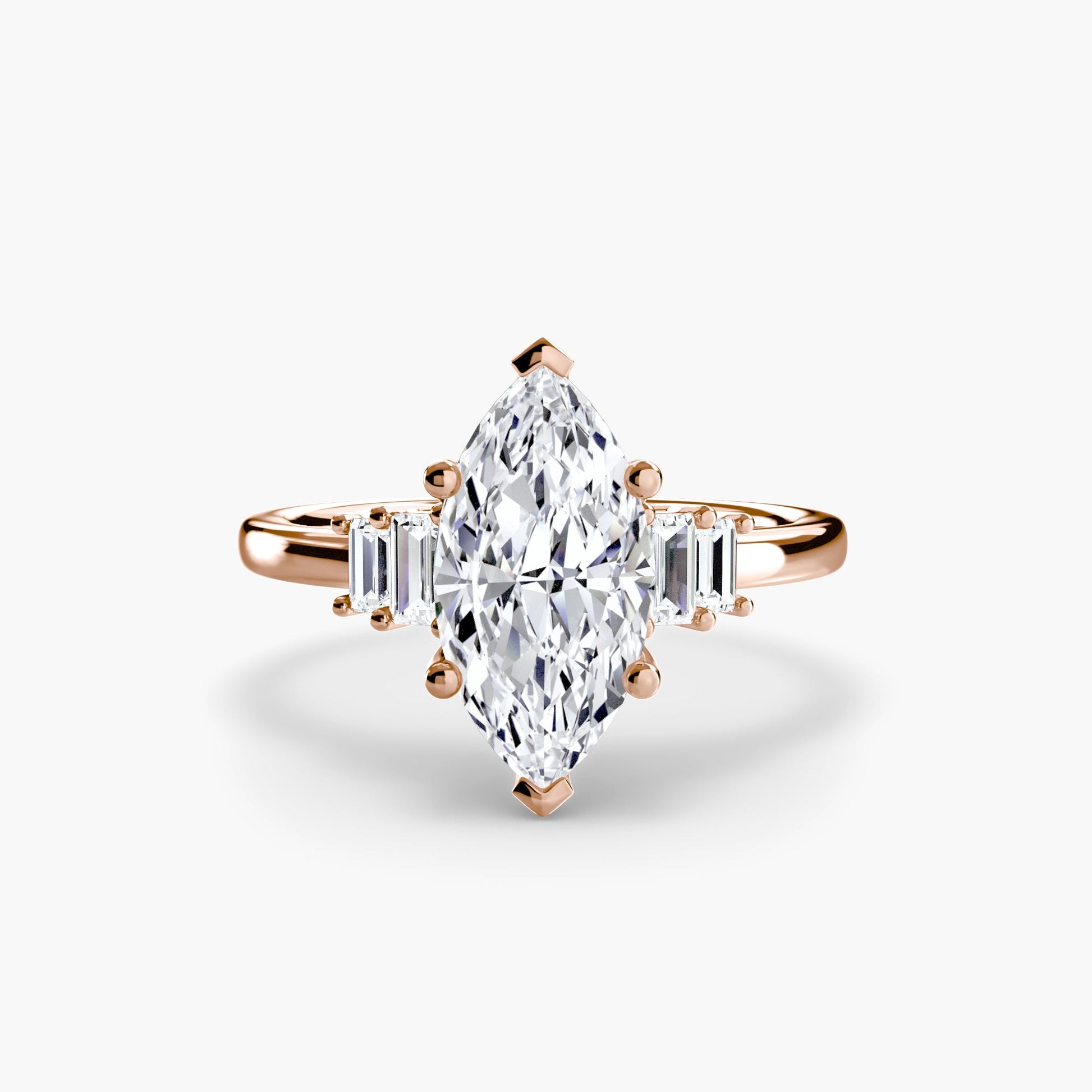 Baguette Accent Solitaire AG & CO Jewellery