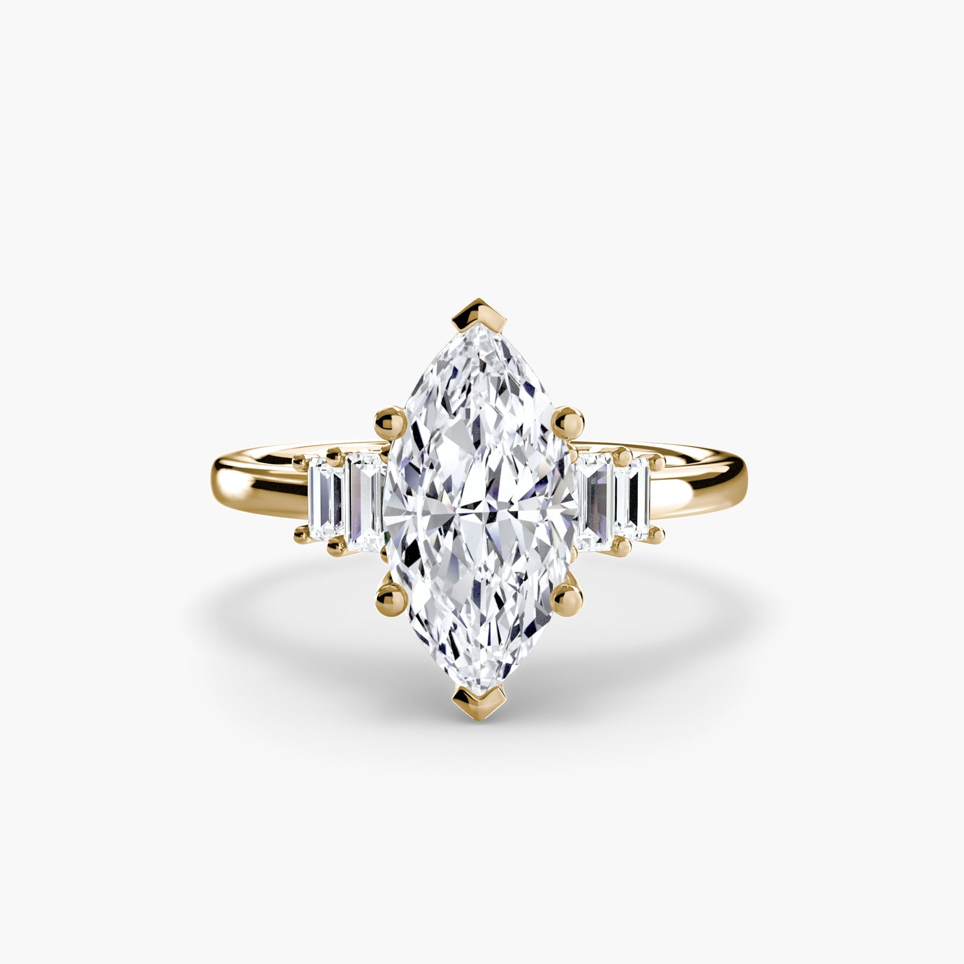 Baguette Accent Solitaire AG & CO Jewellery