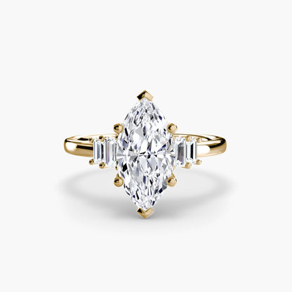 Baguette Accent Solitaire AG & CO Jewellery