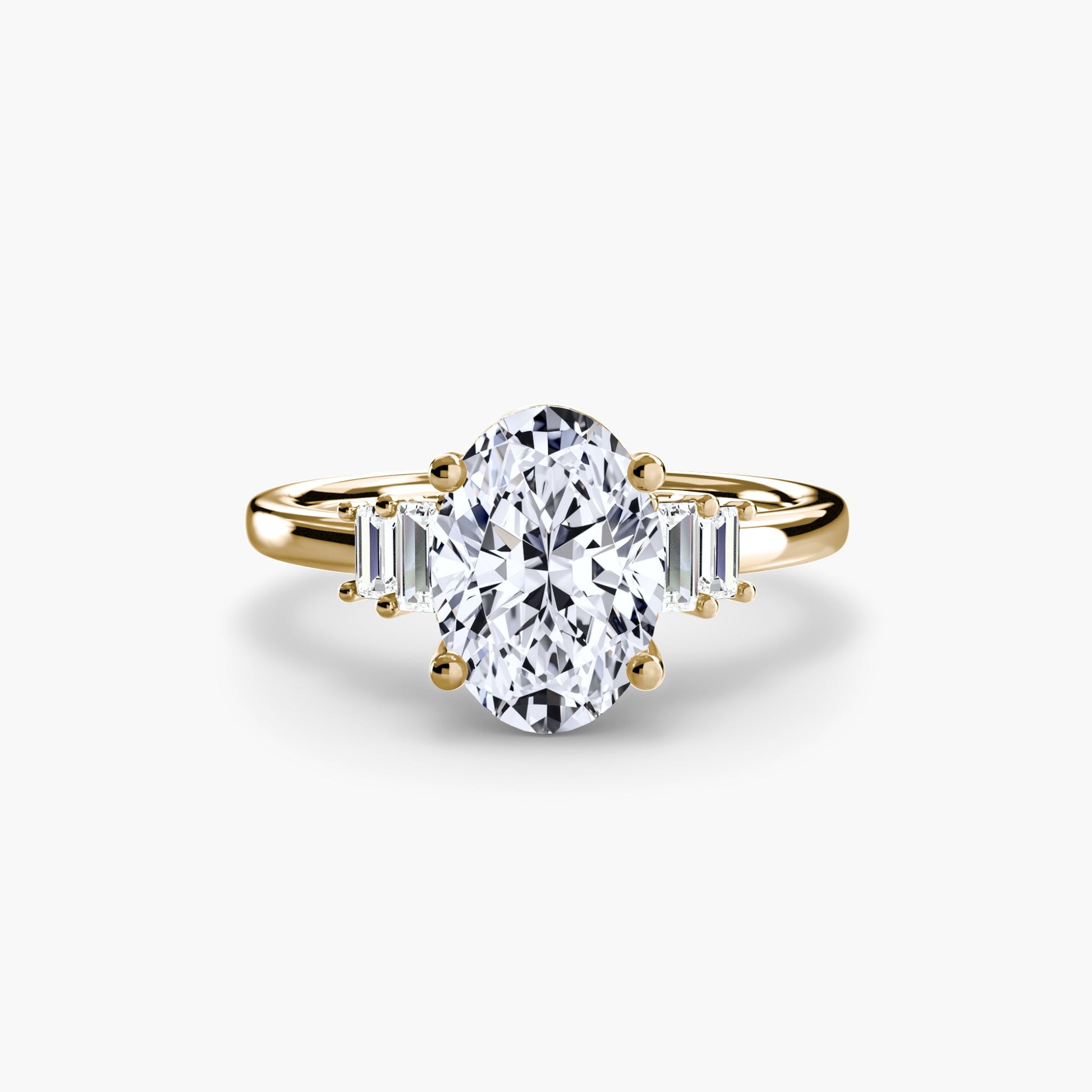 Baguette Accent Solitaire AG & CO Jewellery