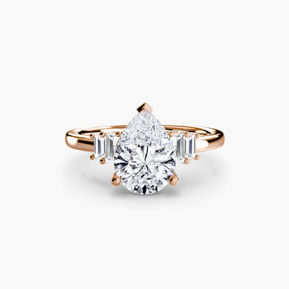 Baguette Accent Solitaire AG & CO Jewellery