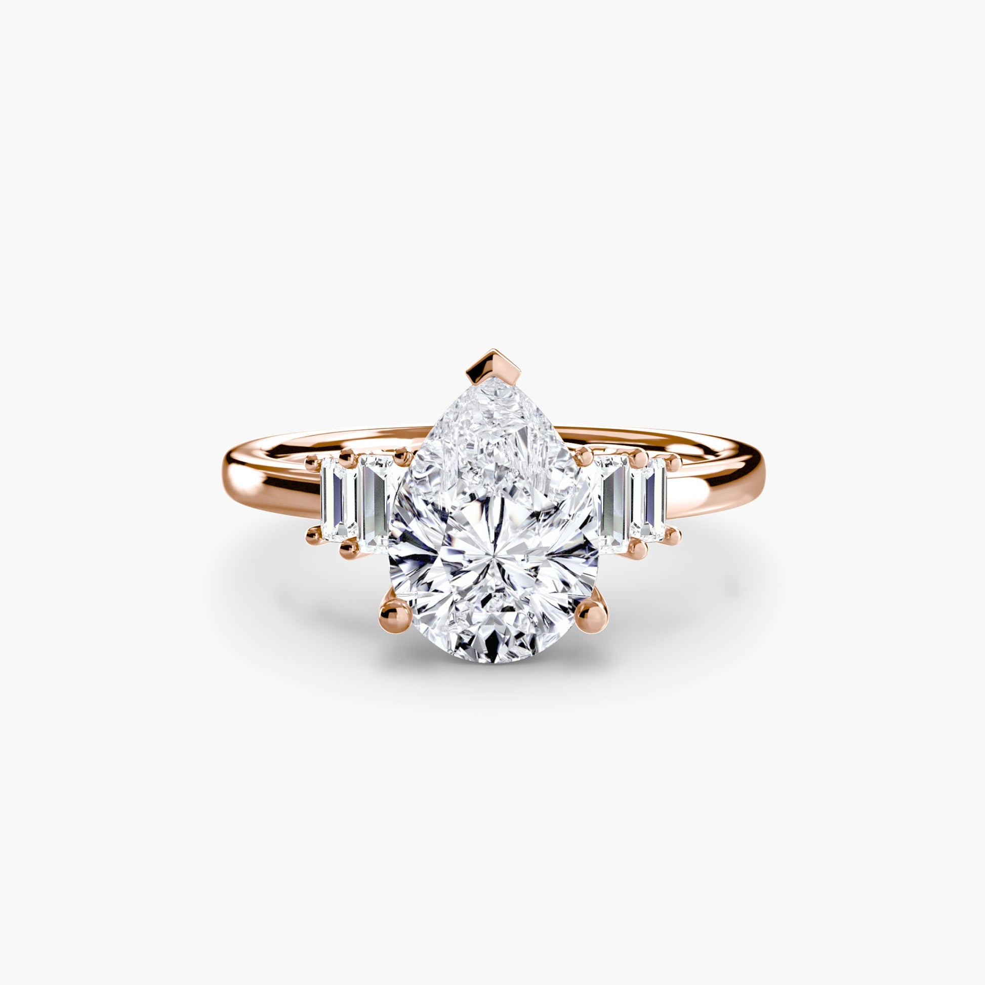 Baguette Accent Solitaire AG & CO Jewellery