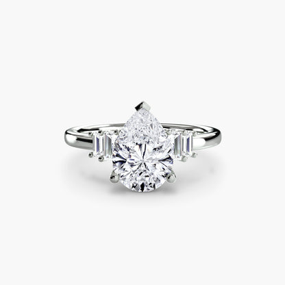 Baguette Accent Solitaire AG & CO Jewellery