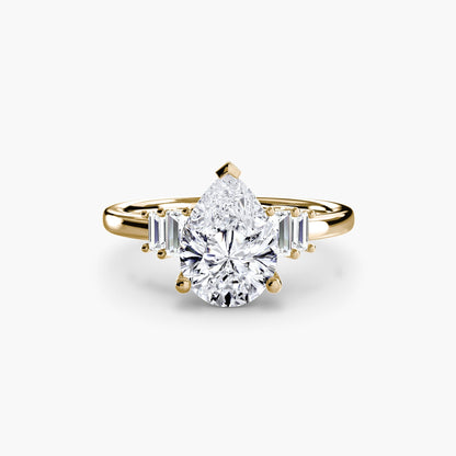 Baguette Accent Solitaire AG & CO Jewellery