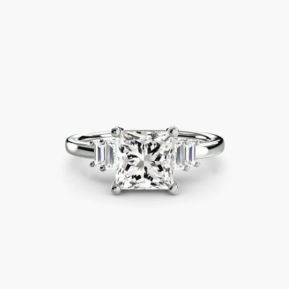 Baguette Accent Solitaire AG & CO Jewellery