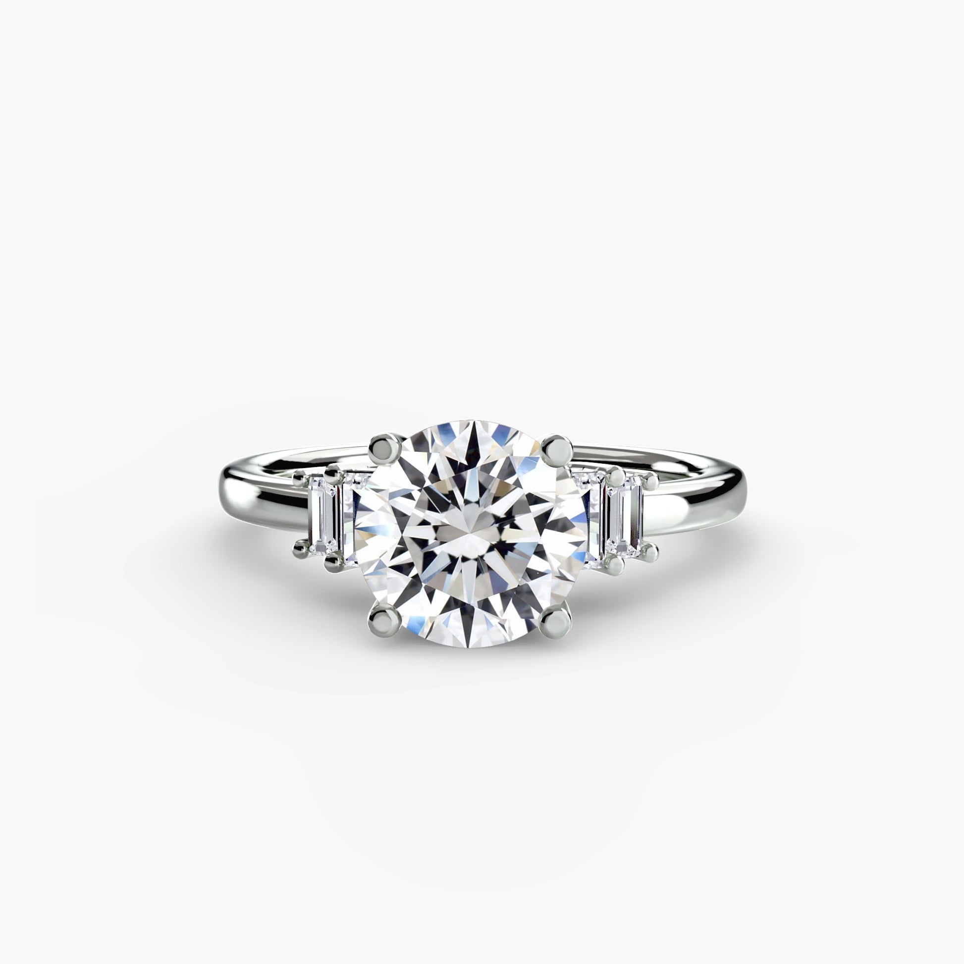 Baguette Accent Solitaire AG & CO Jewellery