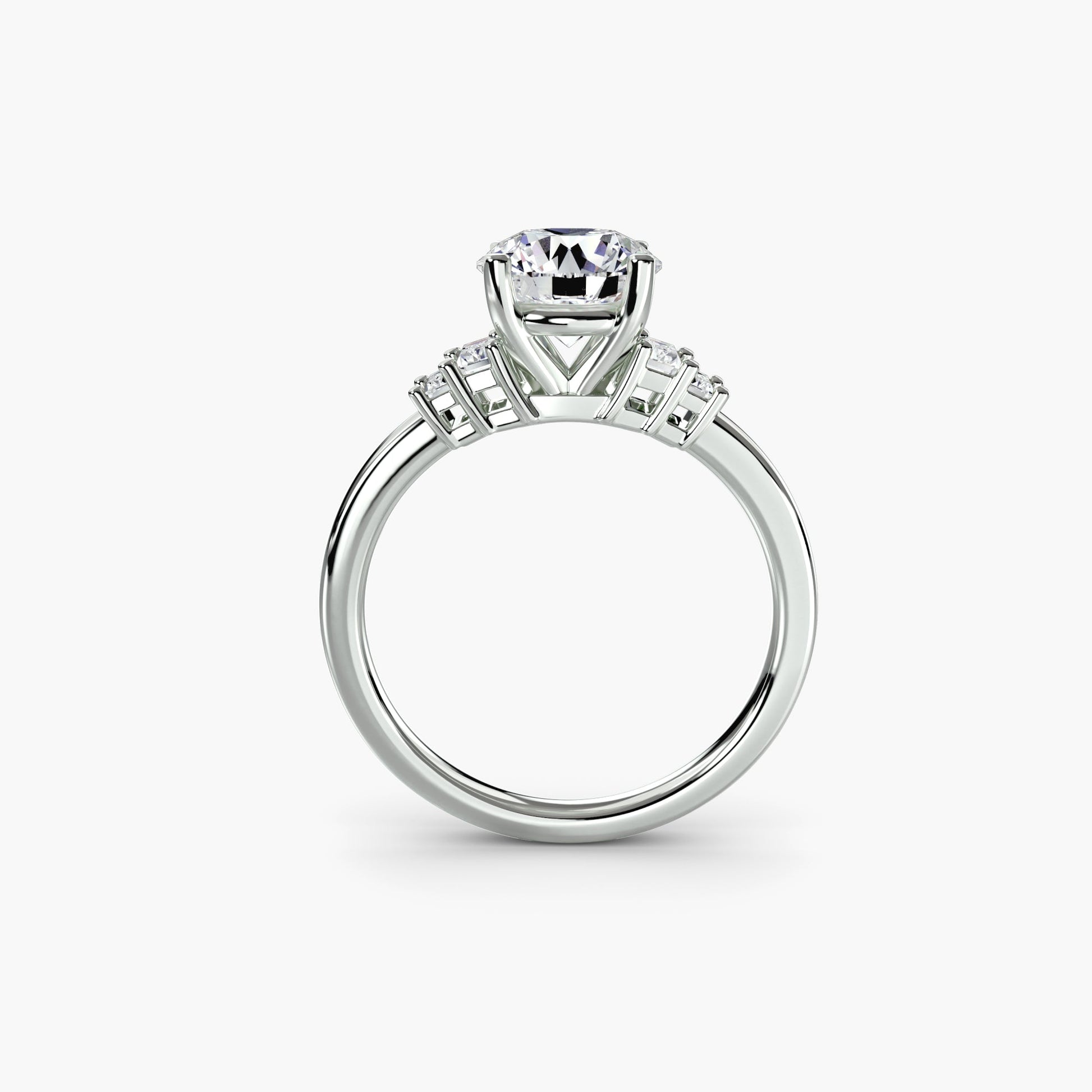 Baguette Accent Solitaire AG & CO Jewellery