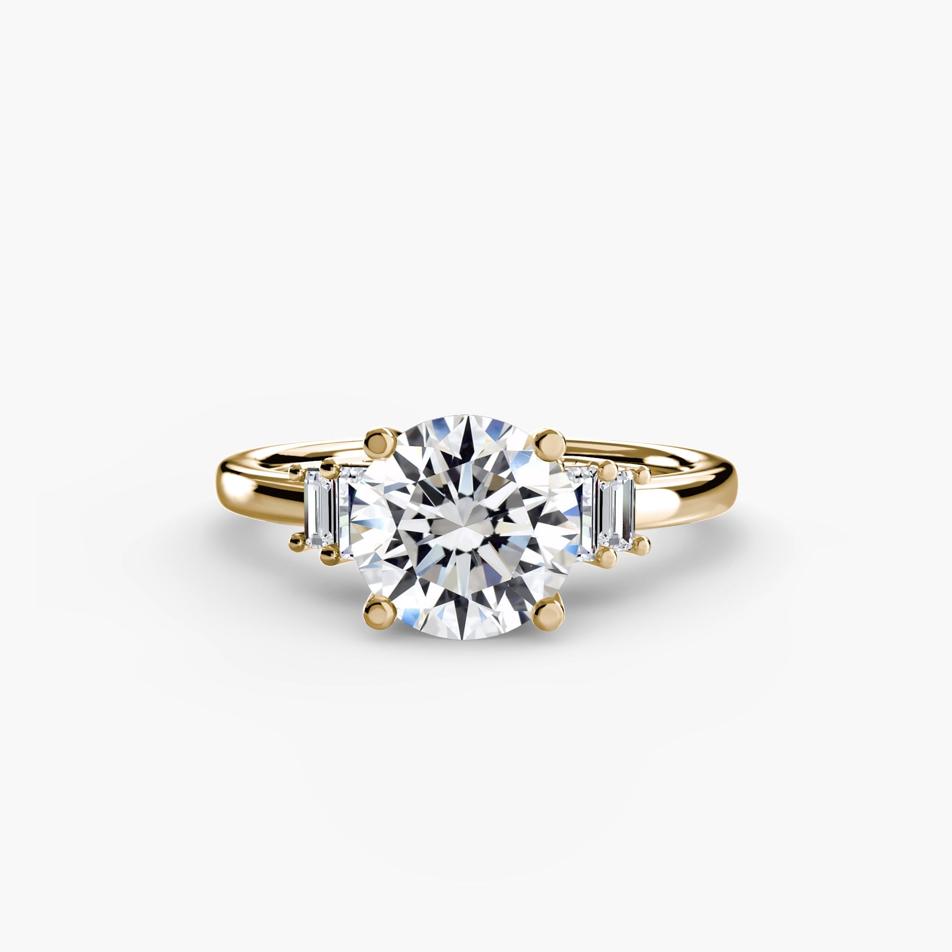 Baguette Accent Solitaire AG & CO Jewellery