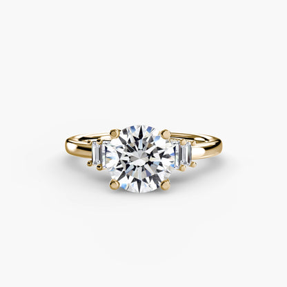 Baguette Accent Solitaire AG & CO Jewellery