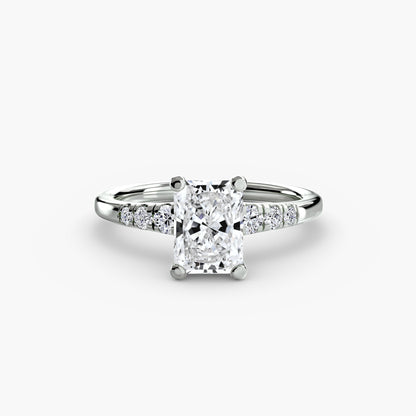 Solitaire with Shoulder Accents AG & CO Jewellery
