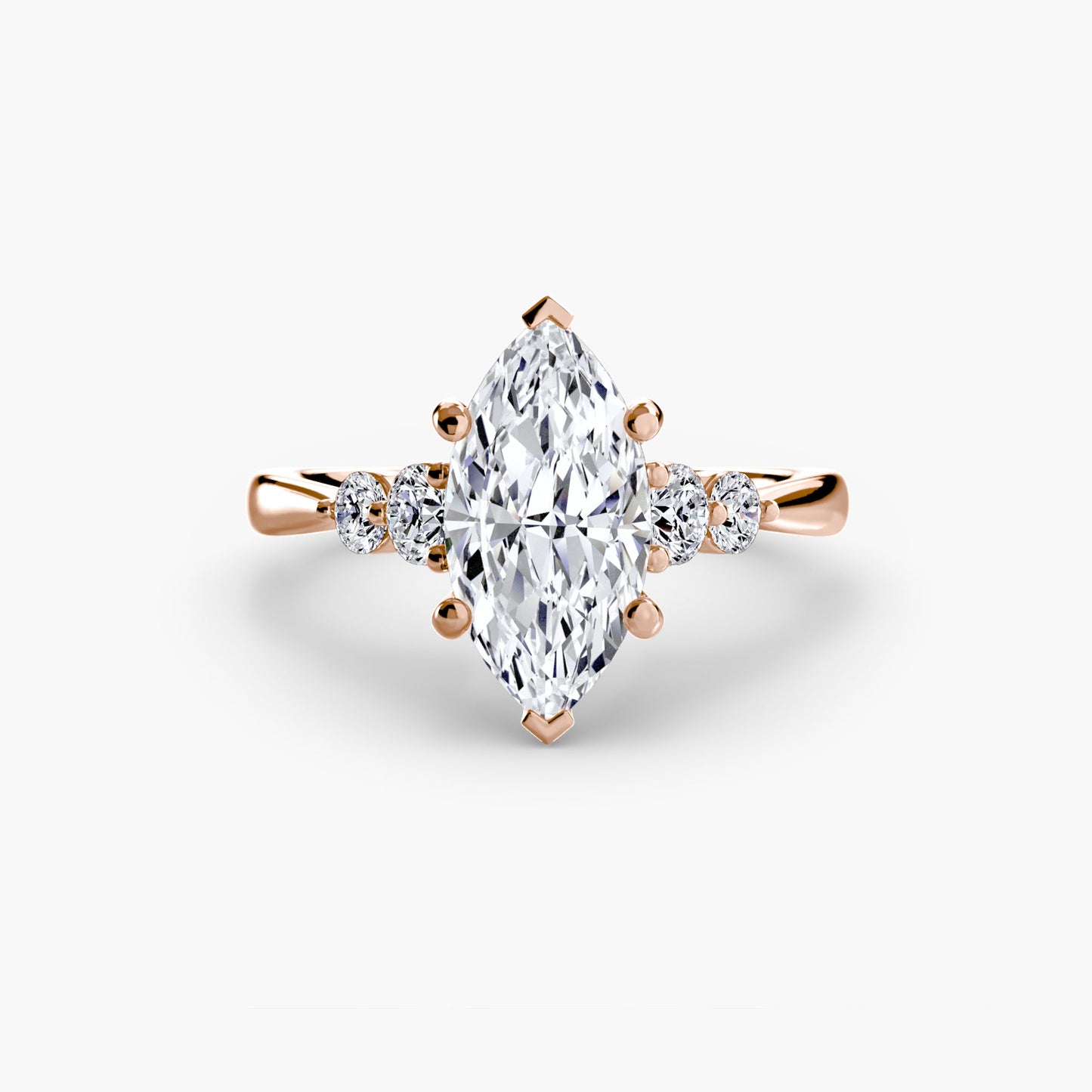solitaire with shoulder accents 2 ag & co jewellery