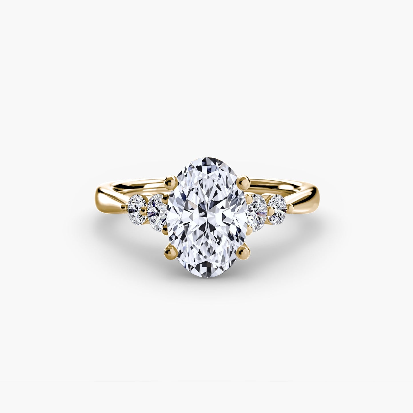 solitaire with shoulder accents 2 ag & co jewellery