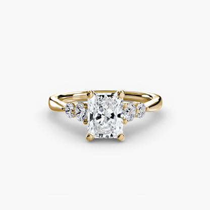 Solitaire with Shoulder Accents 2 AG & CO Jewellery