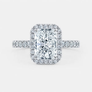 ROSEMARIE  Radiant Halo Pavé