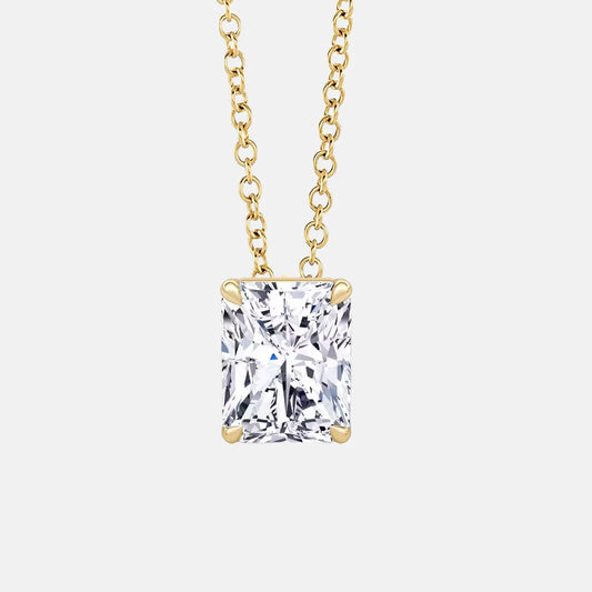 ROSEMARIE — Radiant Diamond Pendant Necklace - AG & CO Jewellery