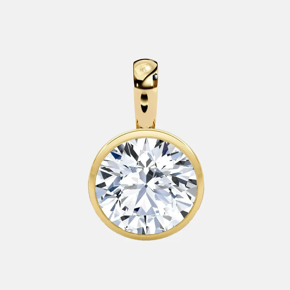 ROUND BEZEL PENDANT AG & CO Jewellery
