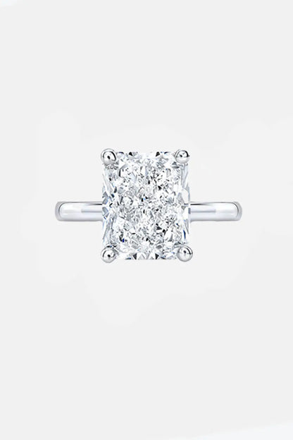 Radiant Solitaire Lab Grown Diamond Engagement Ring AG & CO Jewellery
