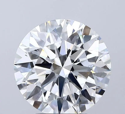Round 4.05ct Lab Grown Diamond D VVS2 ID EX EX IGI