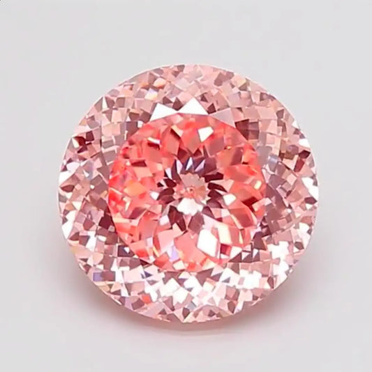4.01ct Portuguese Cut Lab Grown Diamond (Colour Fancy Pink, Clarity VS1, IGI Certified) - AG & CO Jewellery