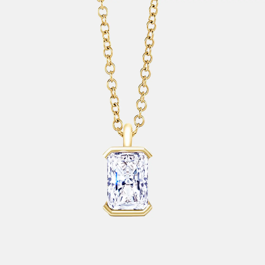 TAYLA — Radiant  Diamond Pendant Necklace AG & CO Jewellery