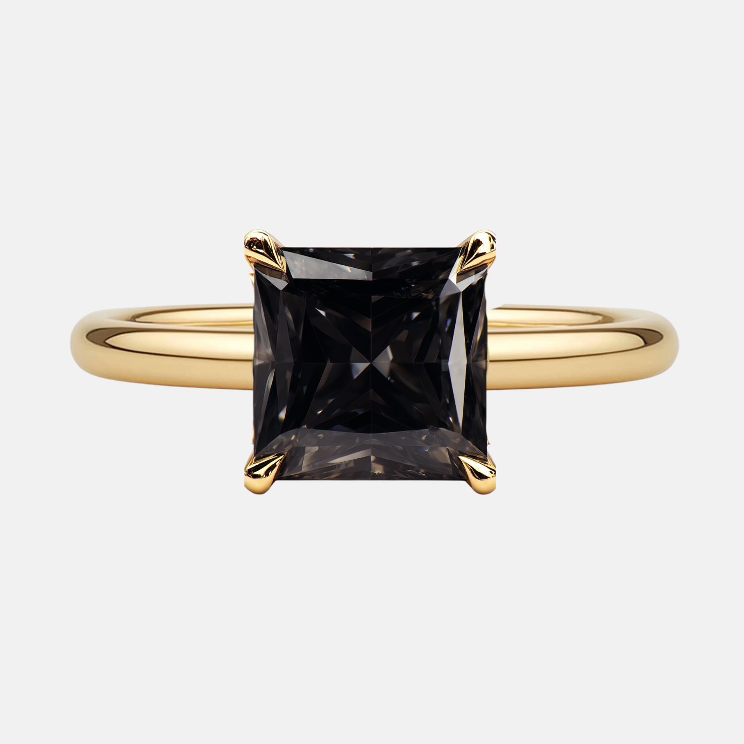 The Eclipse Black Diamond Ring AG & CO Jewellery