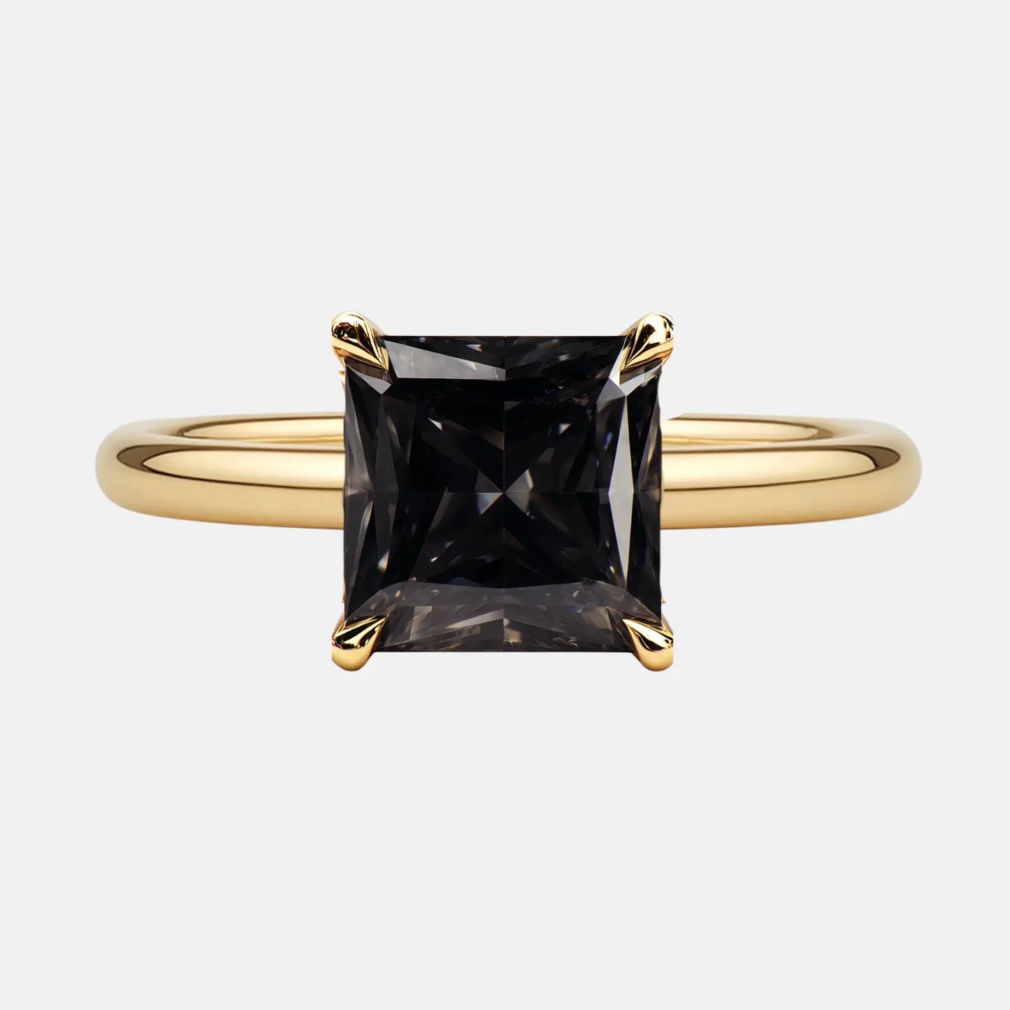 the eclipse black diamond ring ag & co jewellery