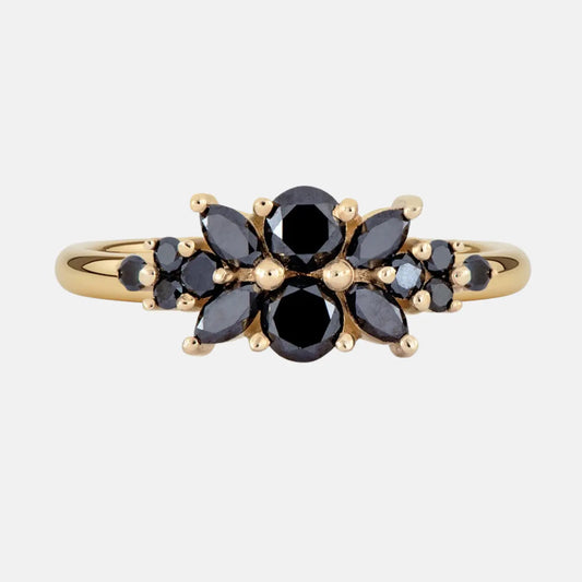 The Nocturne Black Diamond Ring AG & CO Jewellery