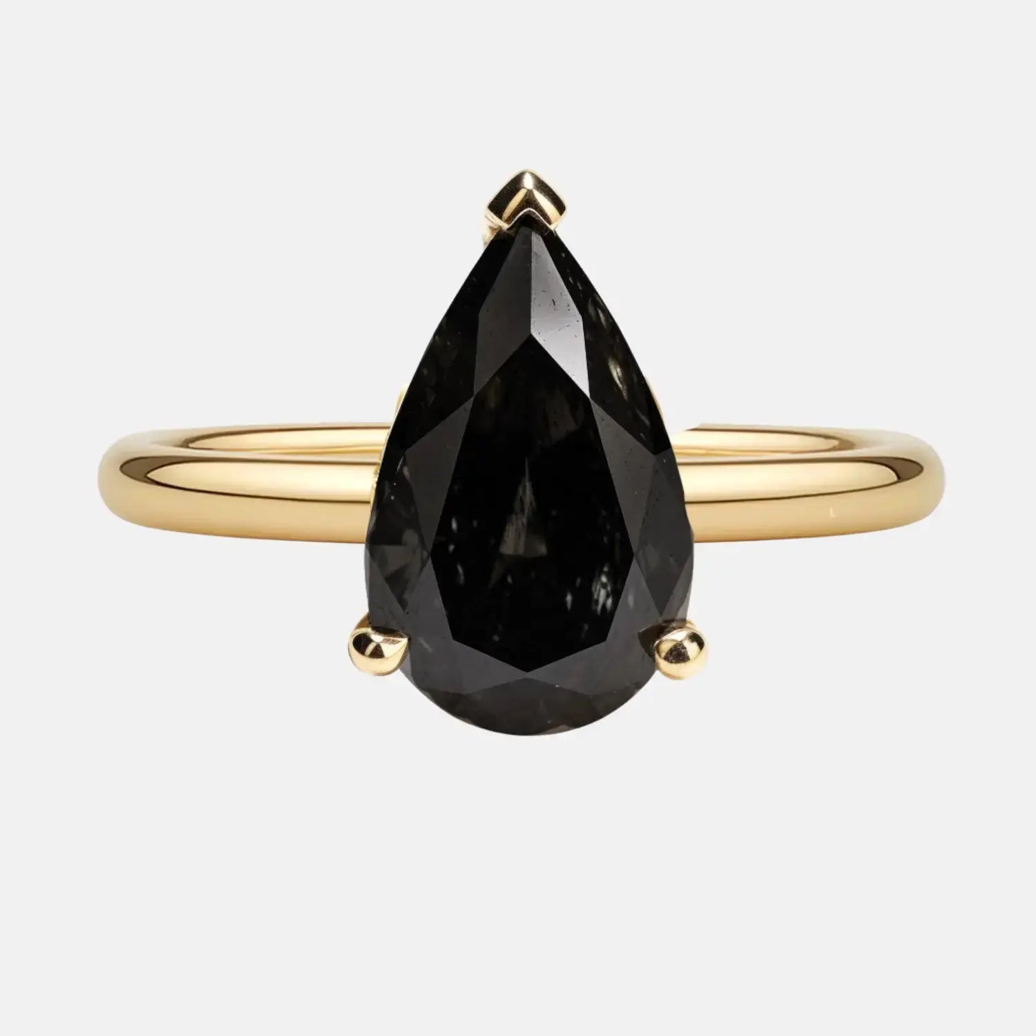 The Noire Black Diamond Ring AG & CO Jewellery