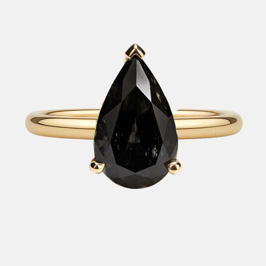 The Noire Black Diamond Ring AG & CO Jewellery