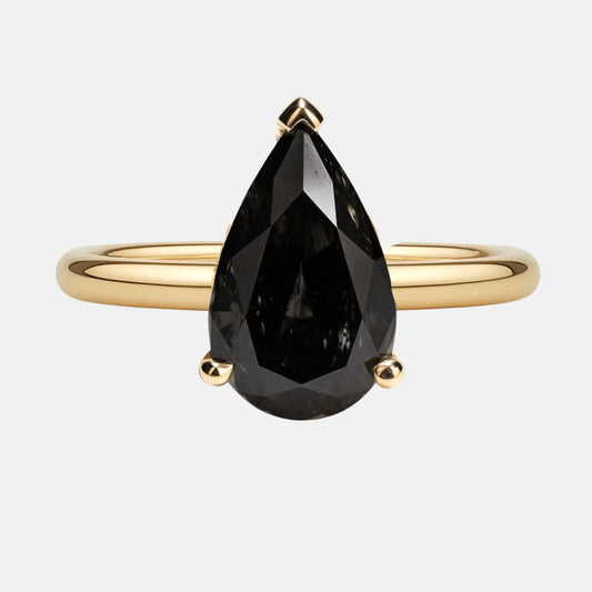 The Noire Black Diamond Ring AG & CO Jewellery