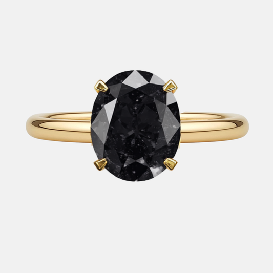 The Obscura Black Diamond Ring AG & CO Jewellery