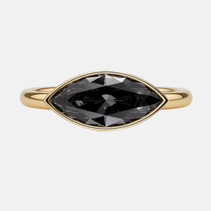 The Onyx Black Diamond Ring