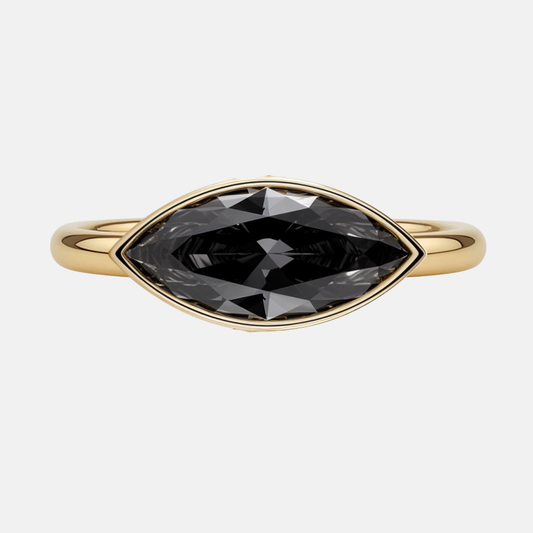 The Onyx Black Diamond Ring AG & CO Jewellery
