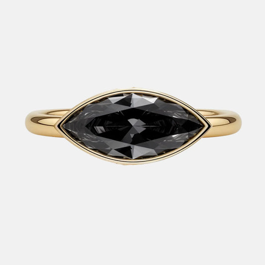 The Onyx Black Diamond Ring AG & CO Jewellery