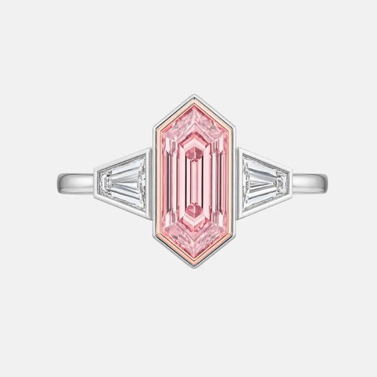 The Seraphine Pink Diamond Ring AG & CO Jewellery
