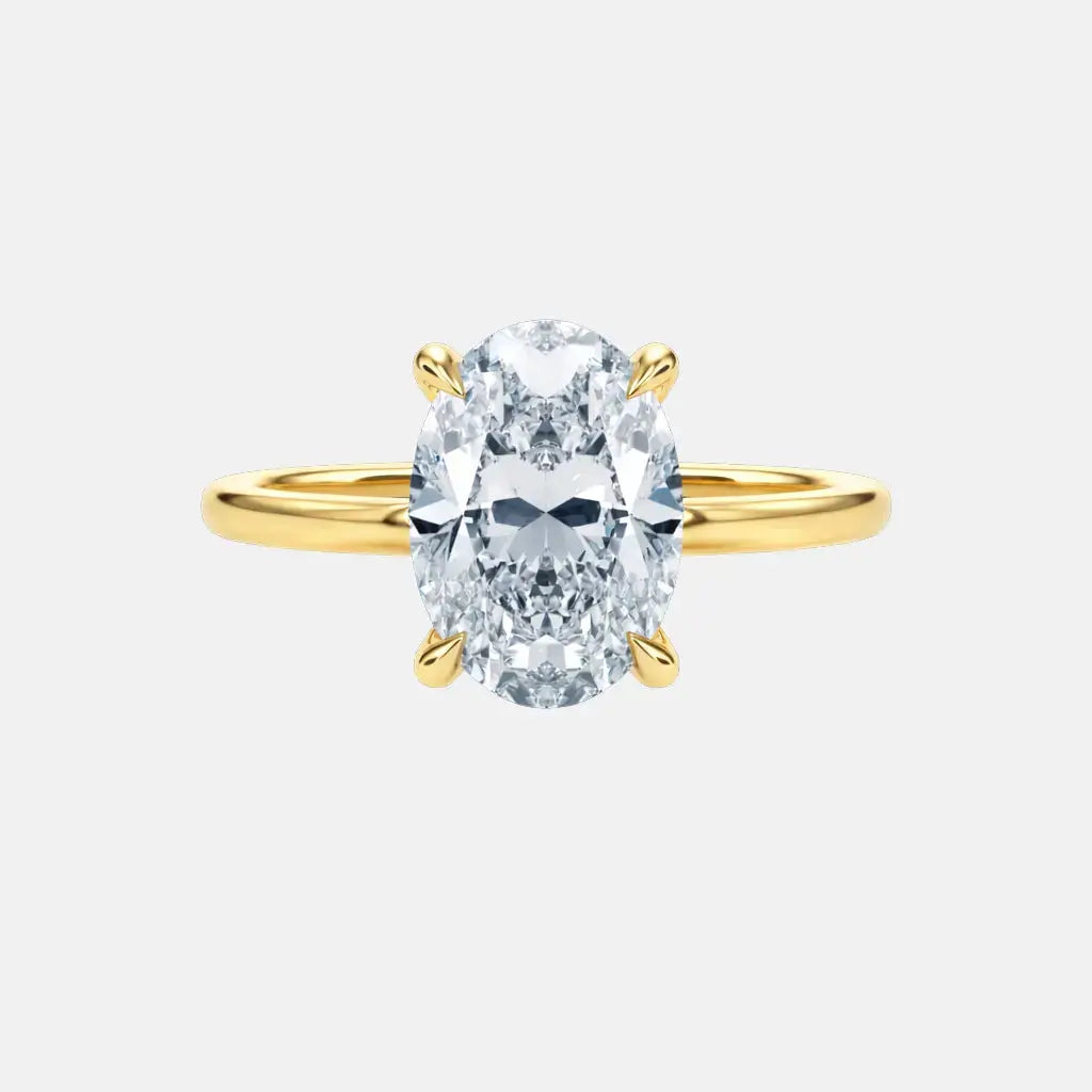 the signature hidden halo ring ag & co jewellery