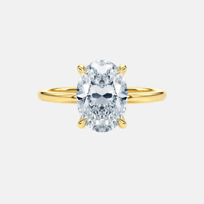 The Signature Hidden Halo Ring AG & CO Jewellery