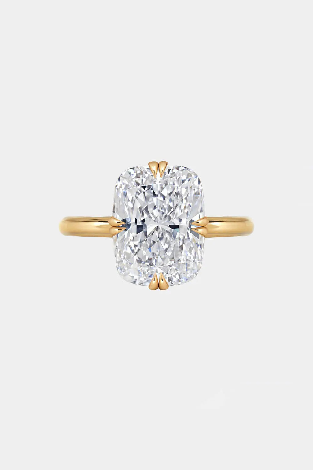 valentina – cushion cut compass prong solitaire ring ag & co jewellery