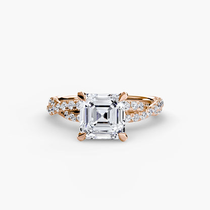 The Twisted Pavé Solitaire AG & CO Jewellery