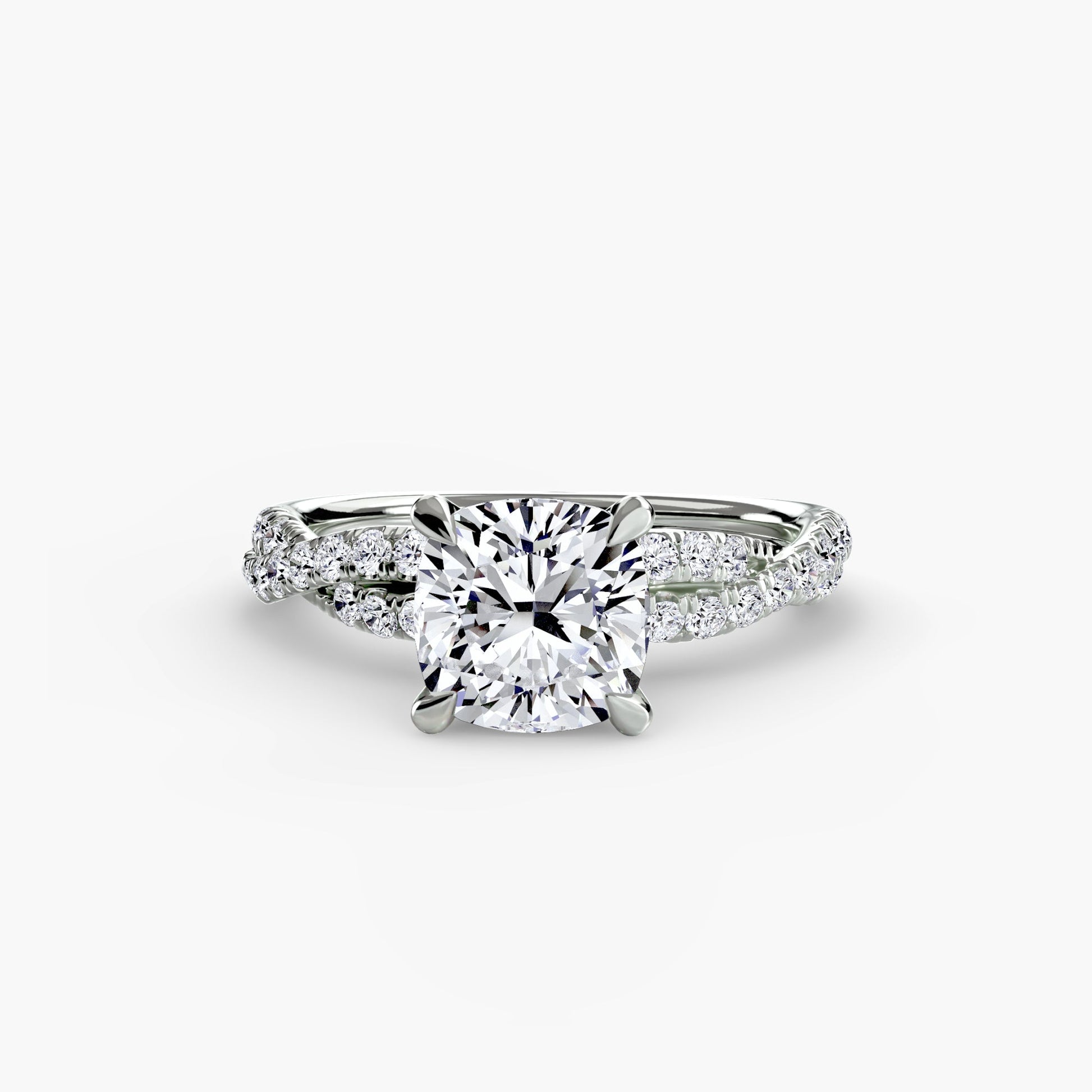 The Twisted Pavé Solitaire AG & CO Jewellery