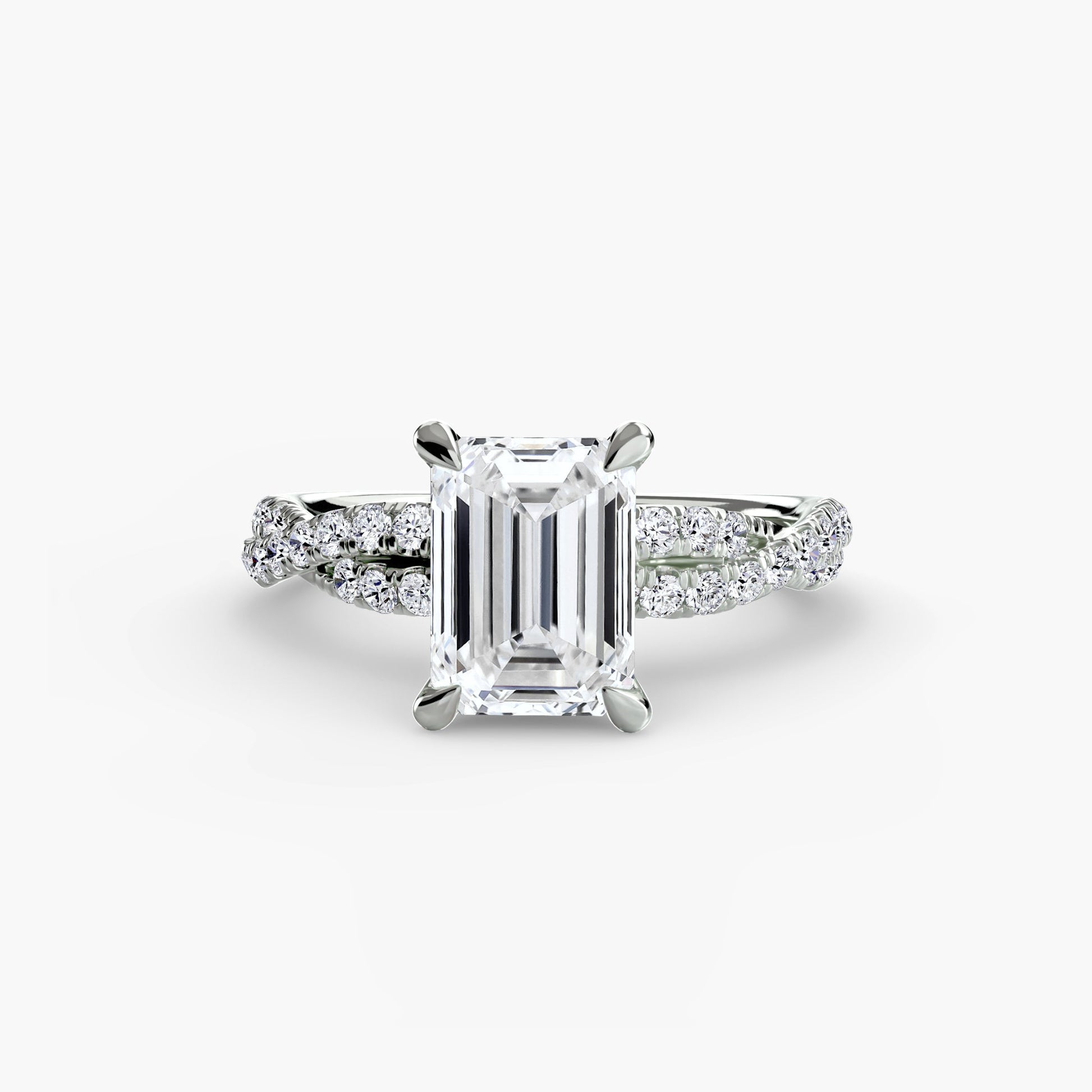 The Twisted Pavé Solitaire AG & CO Jewellery