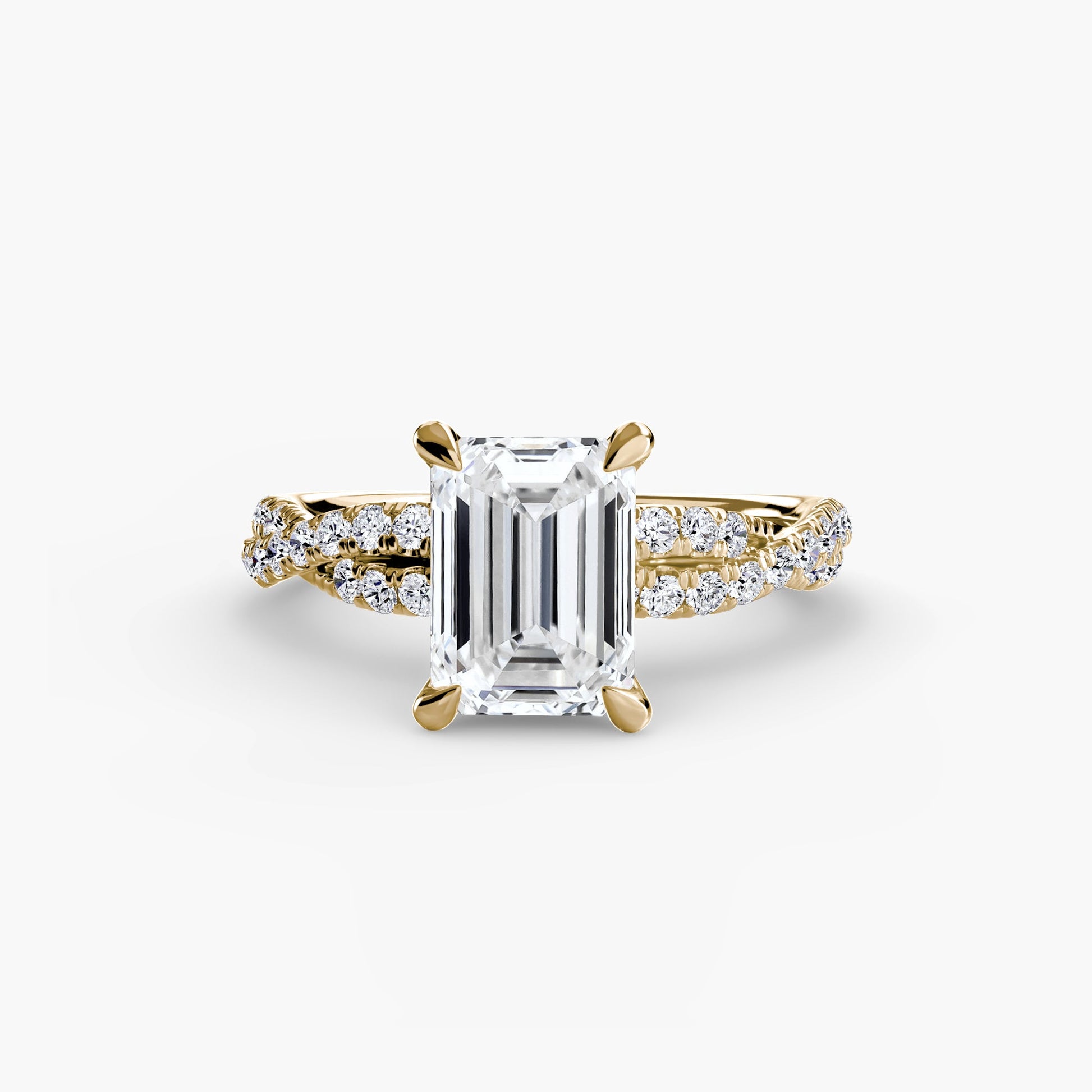 The Twisted Pavé Solitaire AG & CO Jewellery