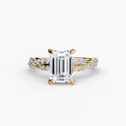 The Twisted Pavé Solitaire AG & CO Jewellery