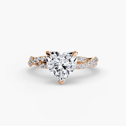 The Twisted Pavé Solitaire AG & CO Jewellery