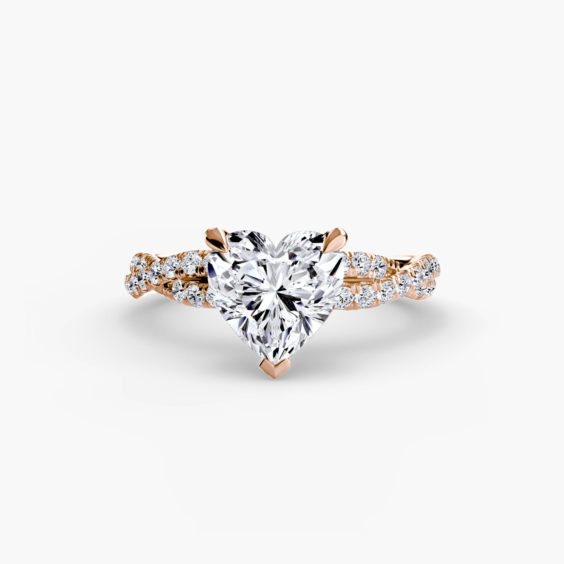 The Twisted Pavé Solitaire AG & CO Jewellery