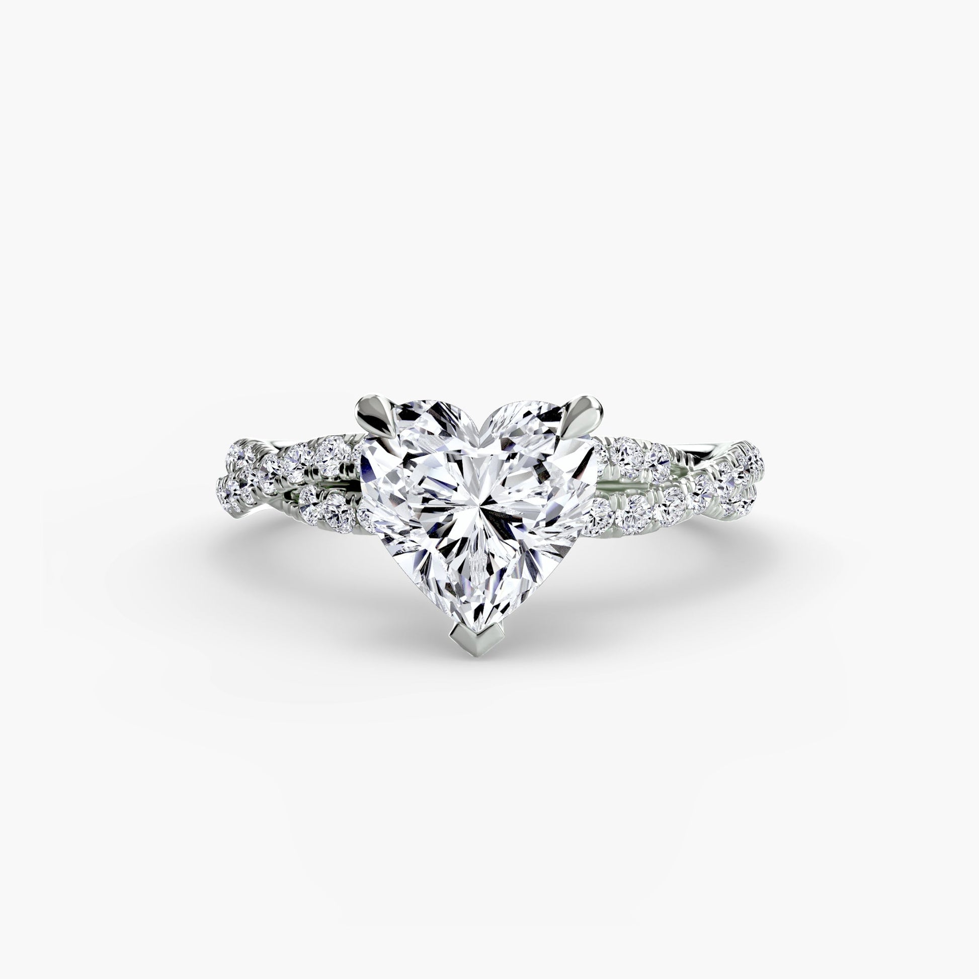 The Twisted Pavé Solitaire AG & CO Jewellery