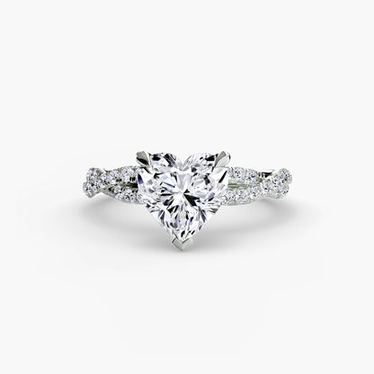 The Twisted Pavé Solitaire AG & CO Jewellery