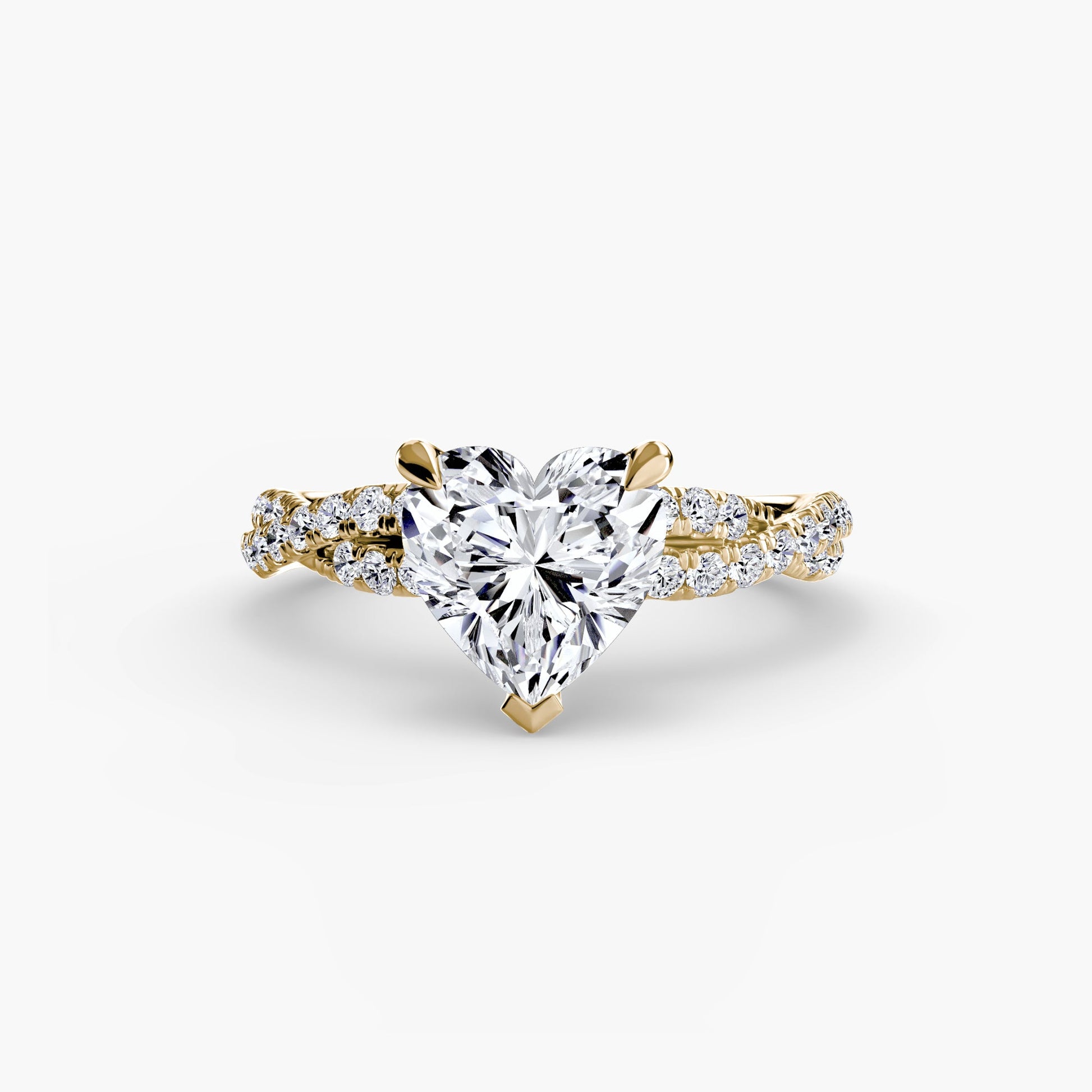 The Twisted Pavé Solitaire AG & CO Jewellery