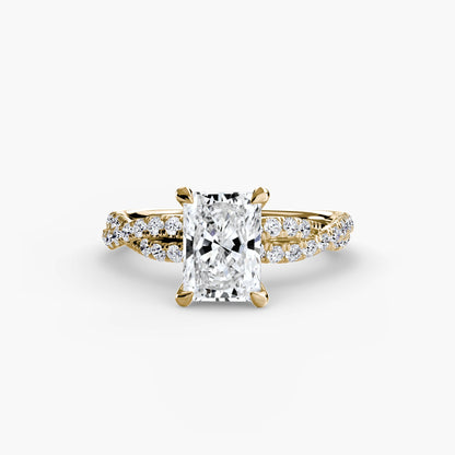 The Twisted Pavé Solitaire AG & CO Jewellery