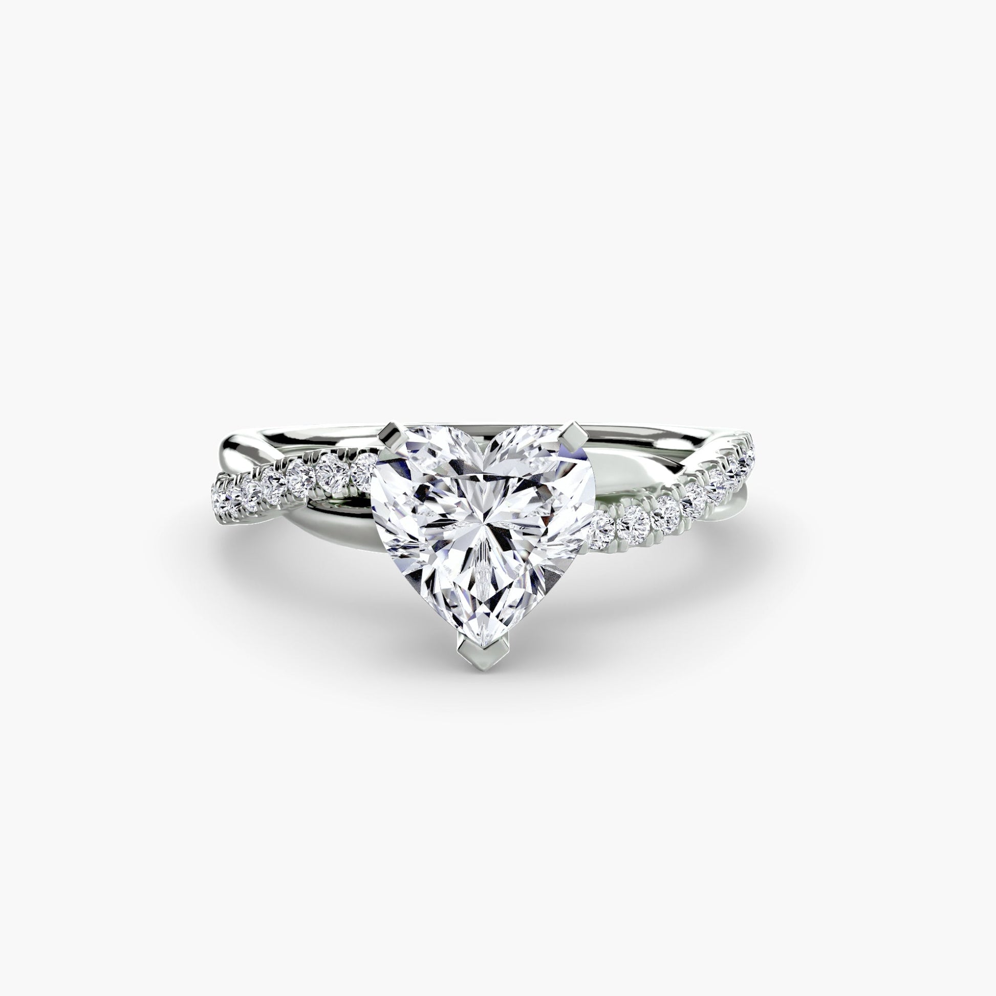 The Emerald Twist Pavé Ring AG & CO Jewellery